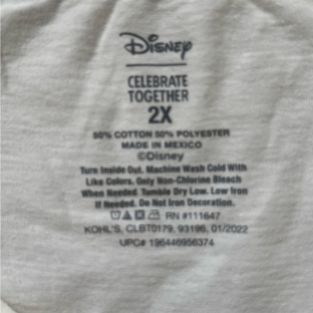 Disney Happy Place Mickey Ears Graphic Tee with Palm Tree Design - Picture 3 of 4